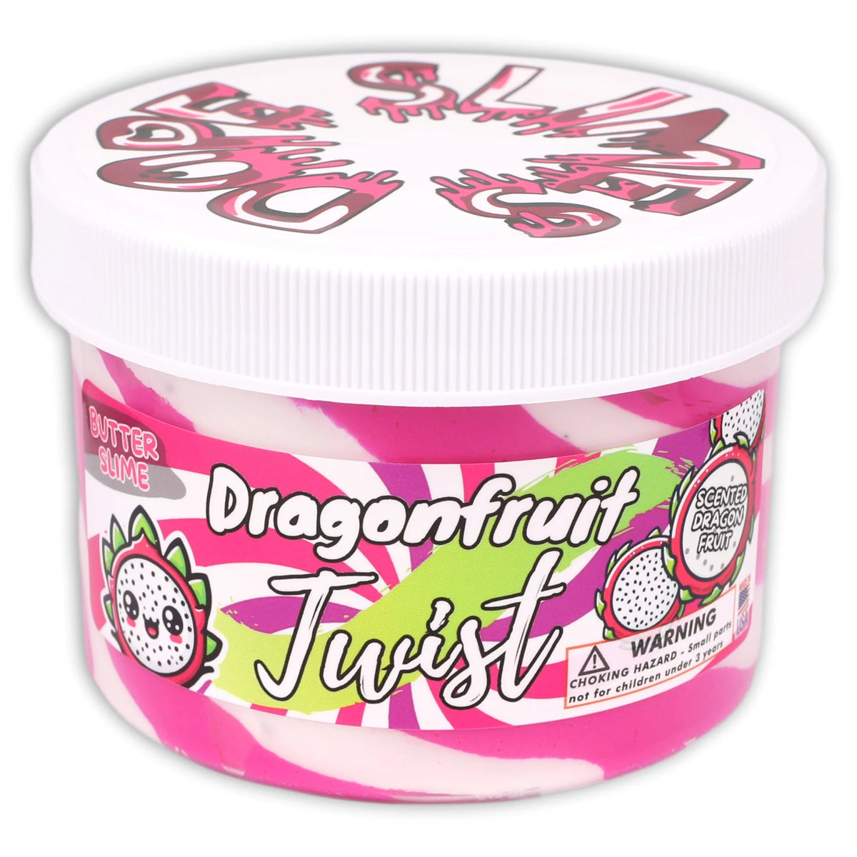 Dragonfruit Twist Slime