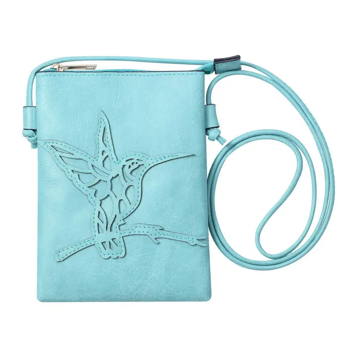 Laser Cut Crossbody Cellphone Purse