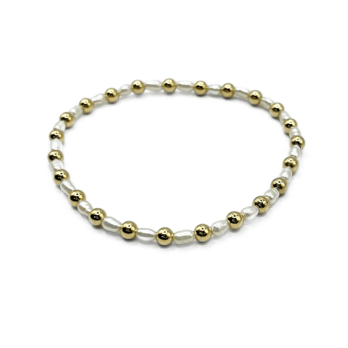 Erin Gray gold and pearl waterproof bracelet