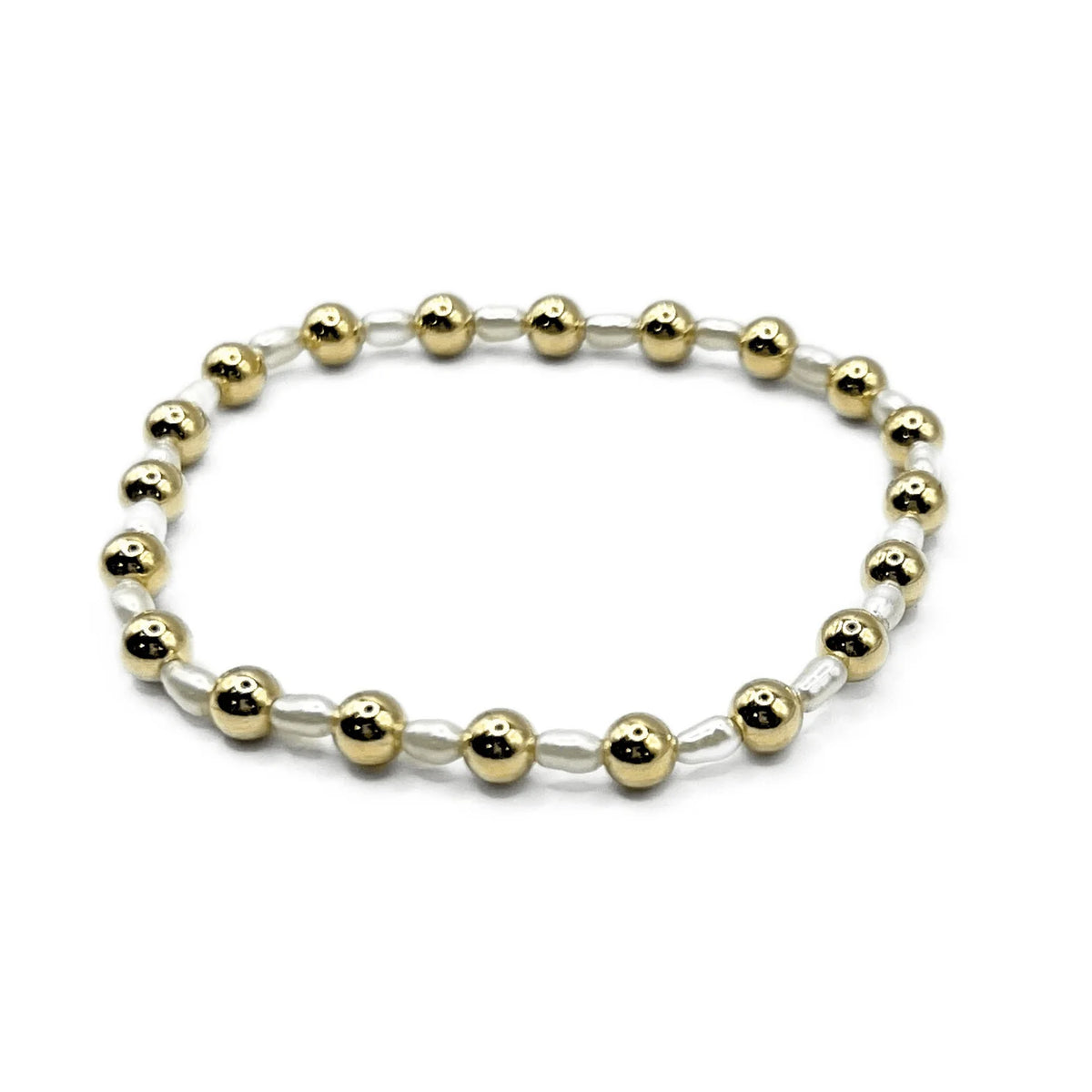 Erin Gray gold and pearl waterproof bracelet