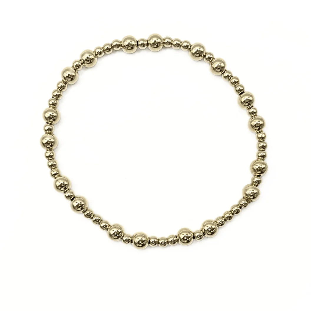 Erin Gray Charleston gold filled Beaded Bracelet