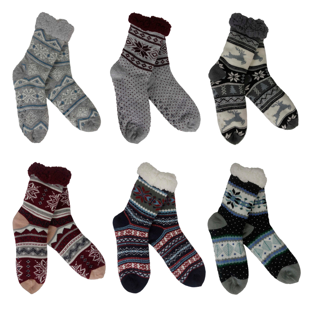 Winter Queen Recycle Thermal Slipper Socks