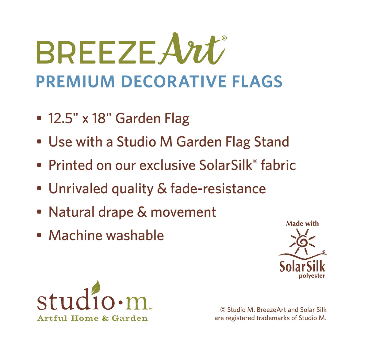 Studio M Garden Flag