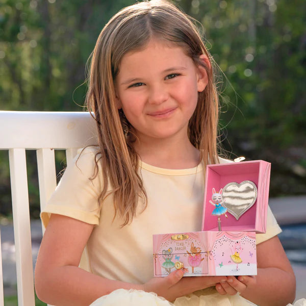 Sm Animal Ballerina Musical Jewelry Box
