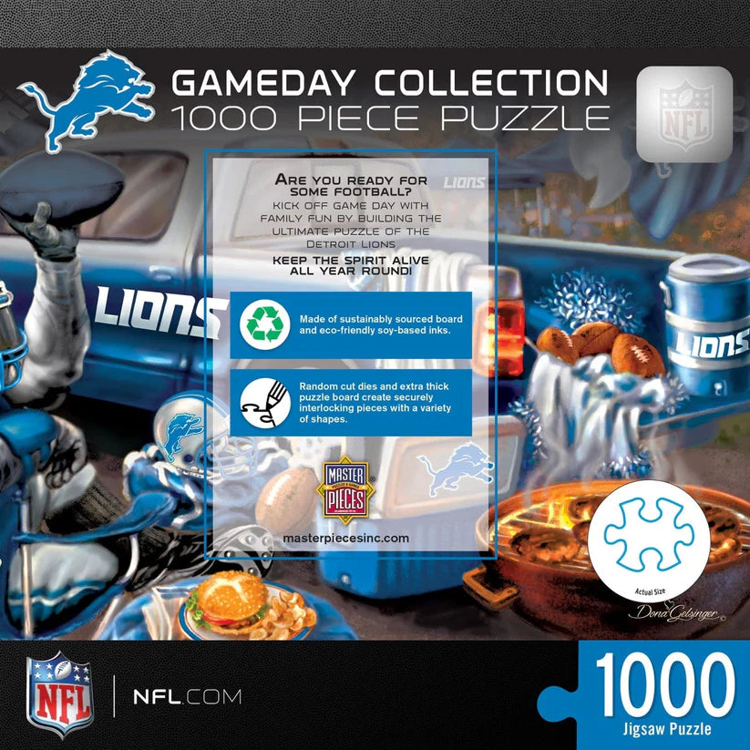 Detroit Lions Gameday 1000 pc Puzzle
