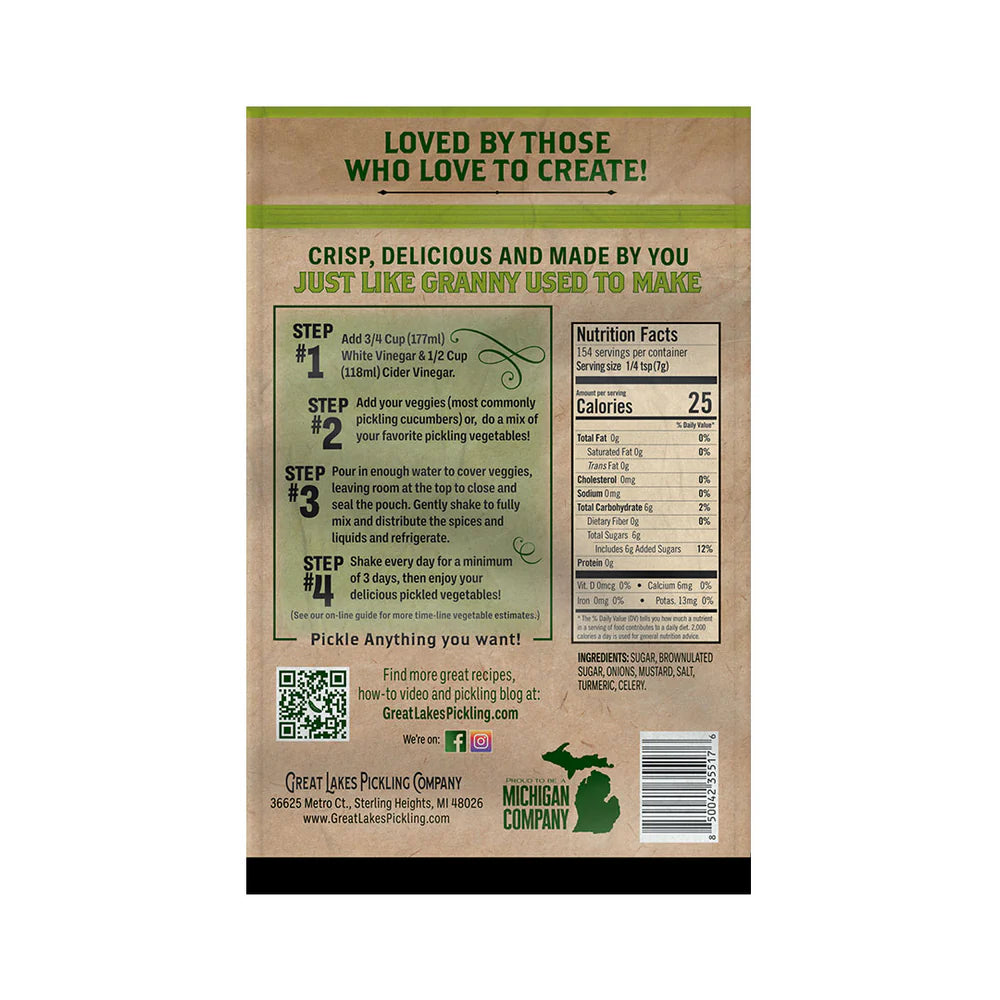 Great Lakes Pickling Mix