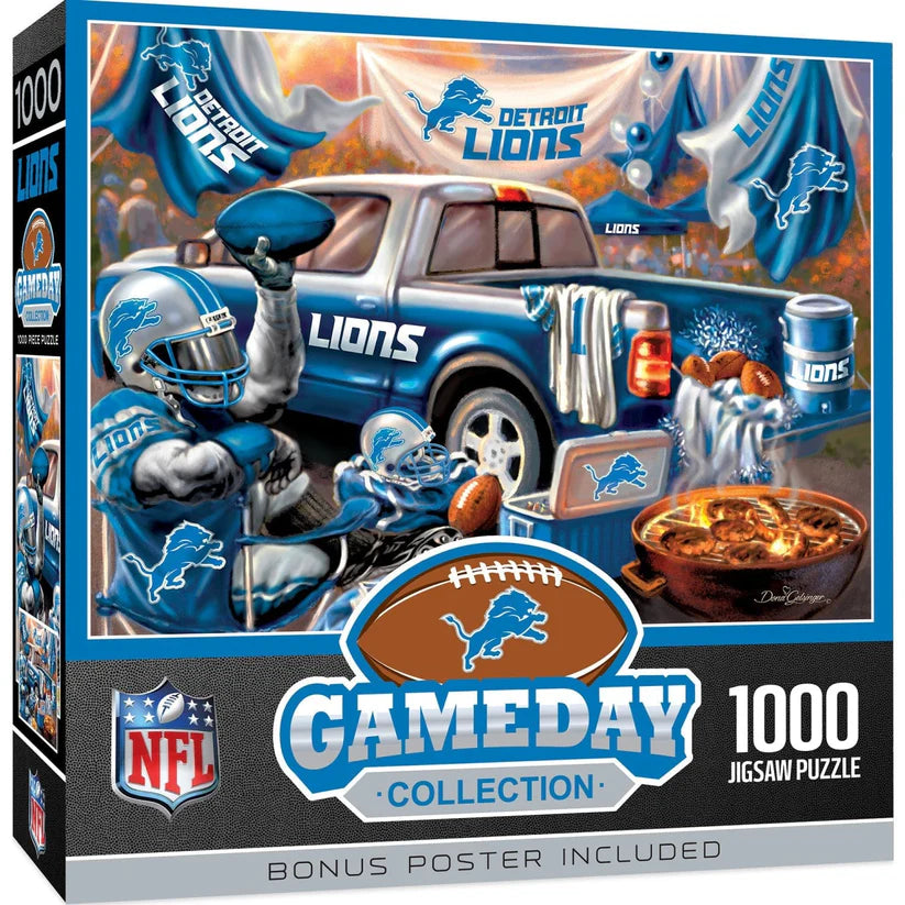 Detroit Lions Gameday 1000 pc Puzzle