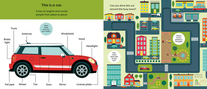 Make Tracks Cars Board Book
