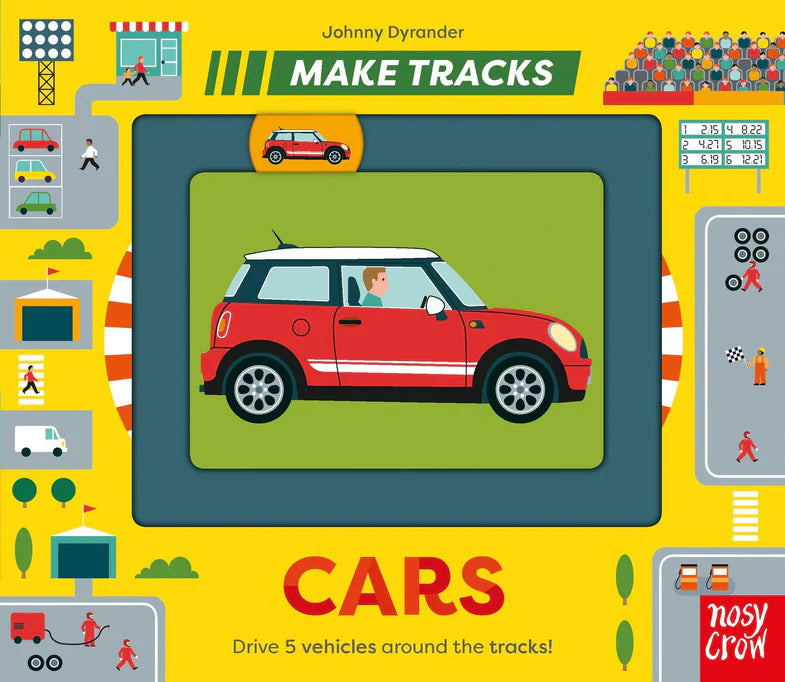 Make Tracks Cars Board Book