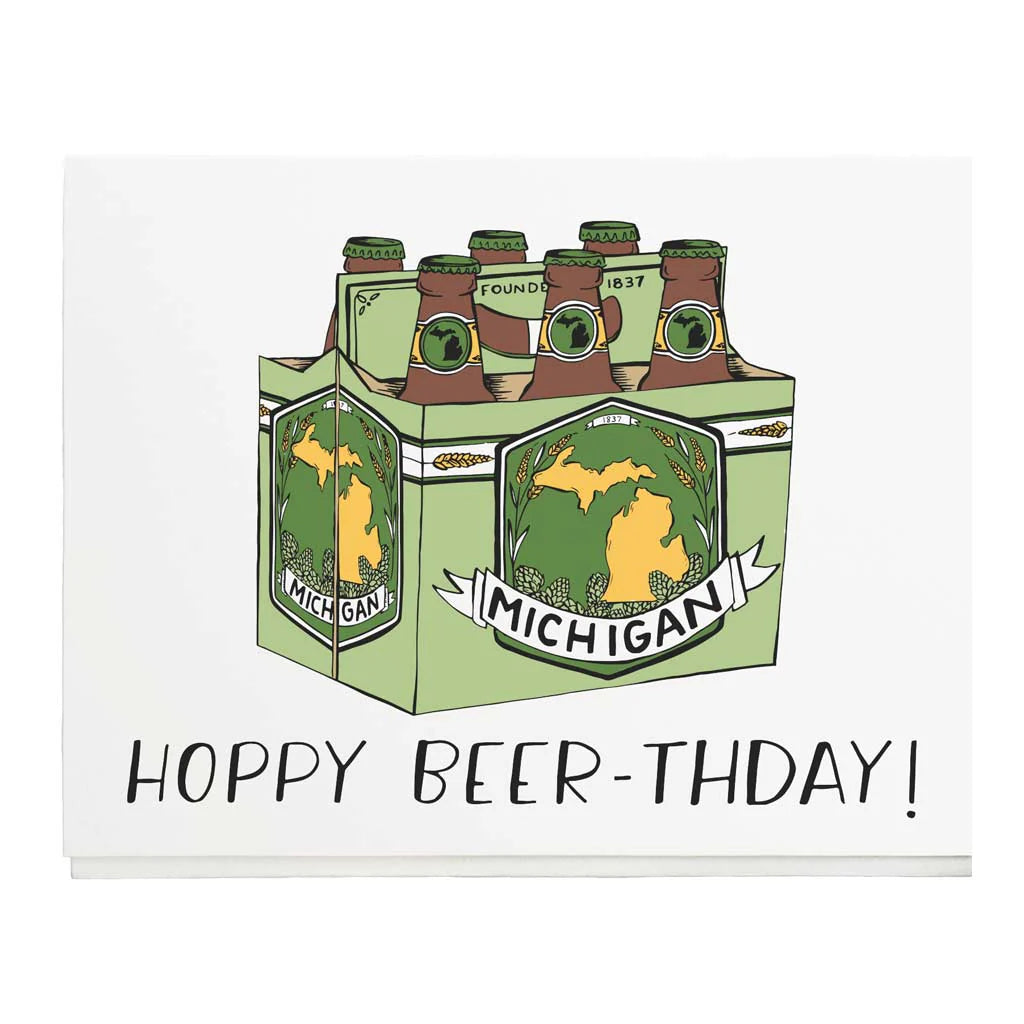Hoppy Beer-thday! Card