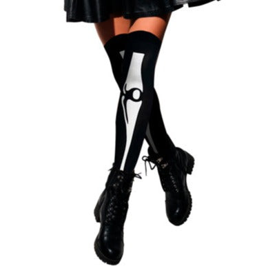 Halloween Wicked Cool Thigh Highs O/S