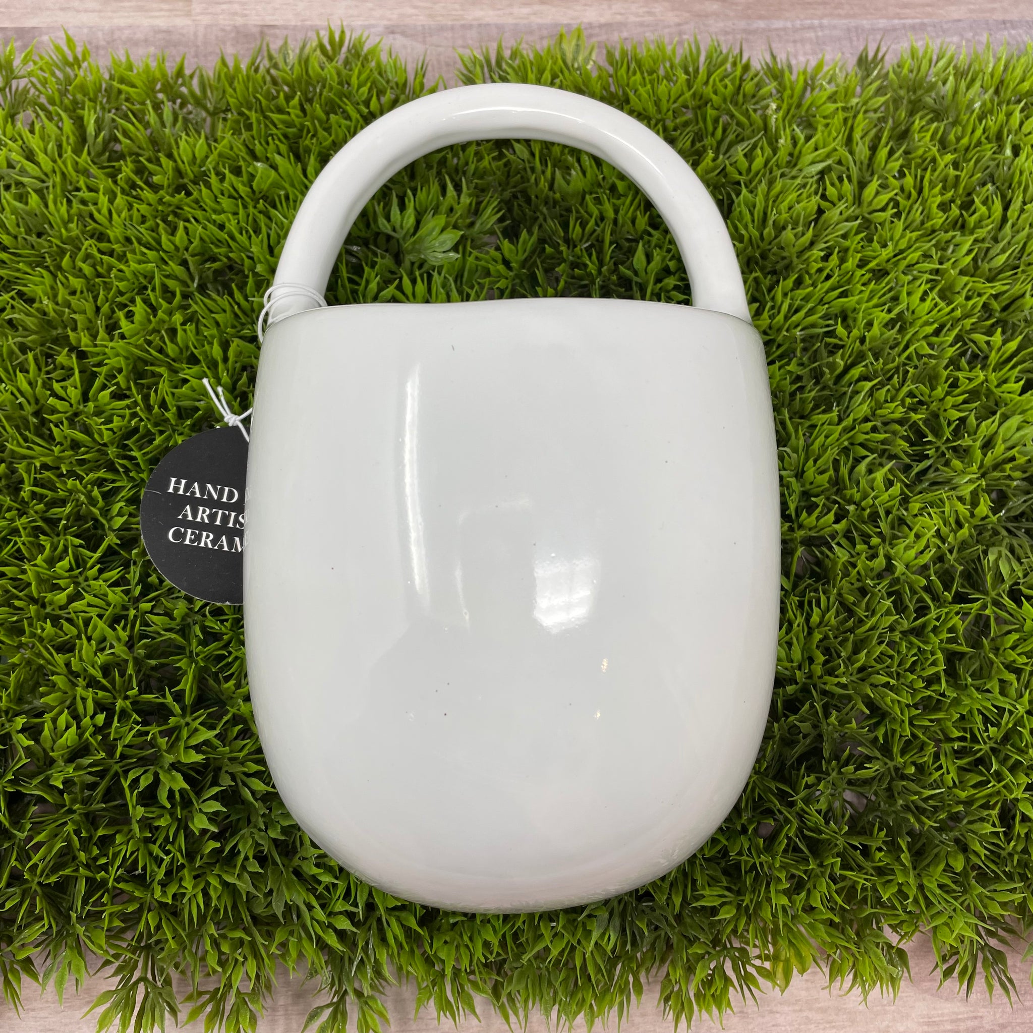 wall hanging plant pouches Ceramic Wall Hanging Pouch