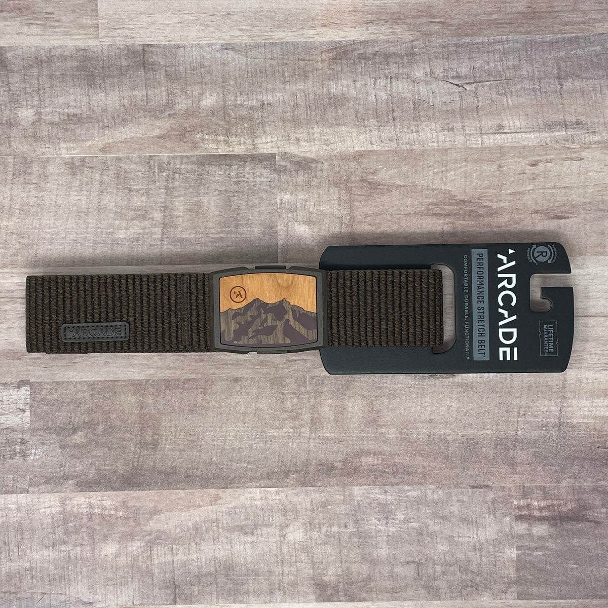 Arcade Woody Men&#39;s Stretch Belt