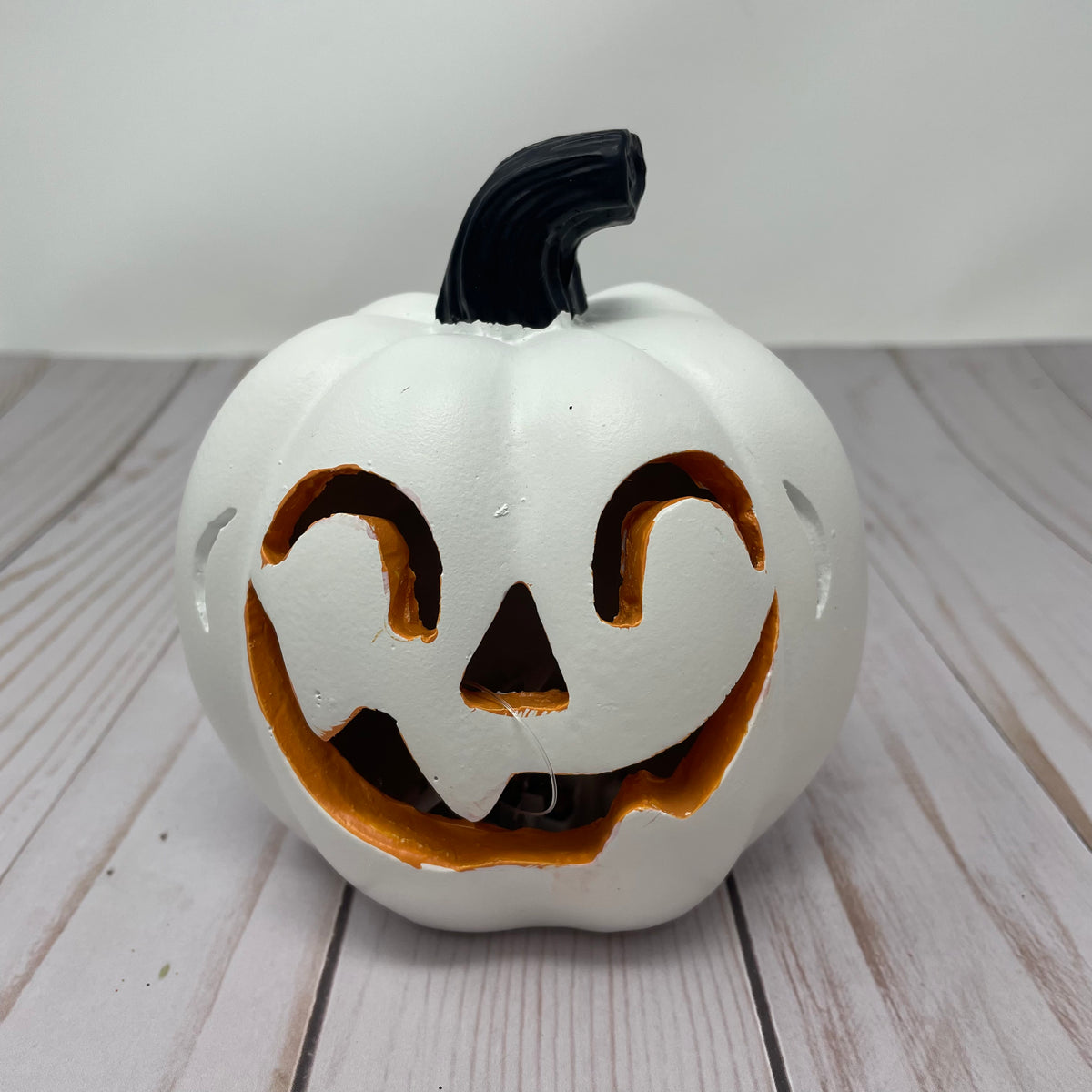 5&quot; Light-Up Resin Jack-O-Lantern