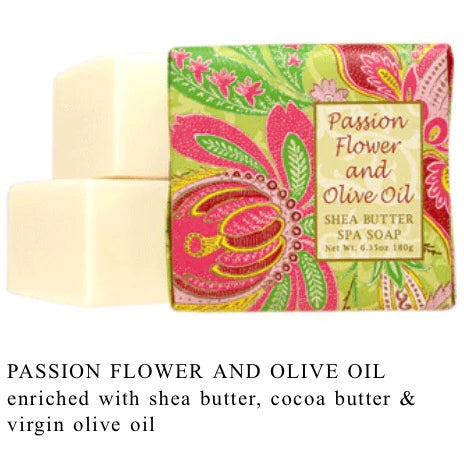 1.9oz Shea Butter Soap Passion Flower &amp; Olive Oil