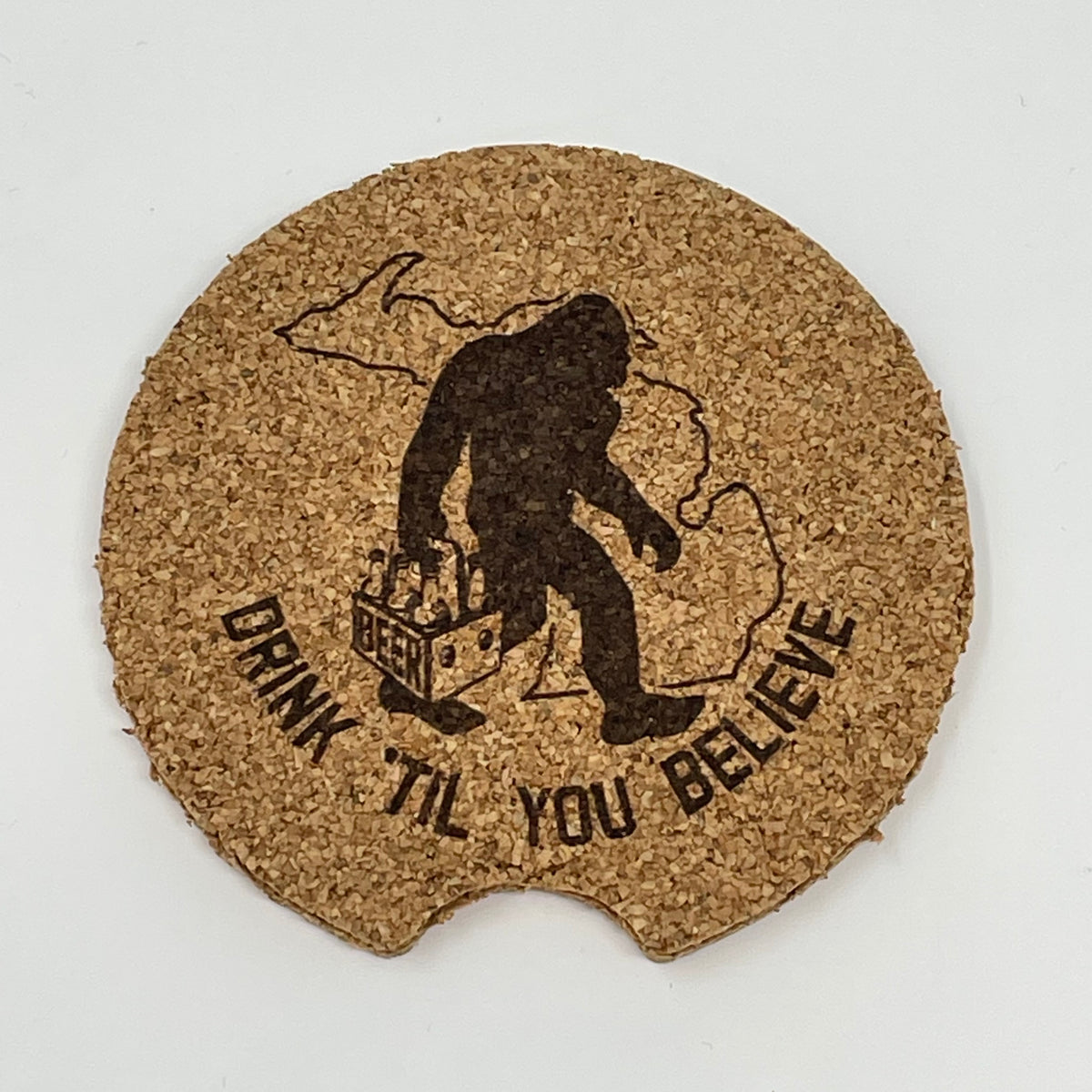 Single Cork Car Coaster