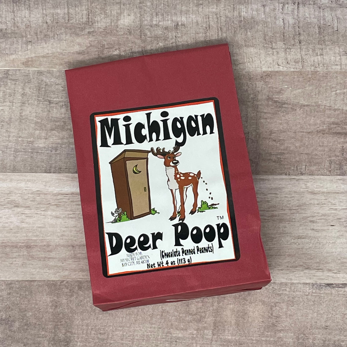 Michigan Deer Poop Chocolate Panned  Peanuts