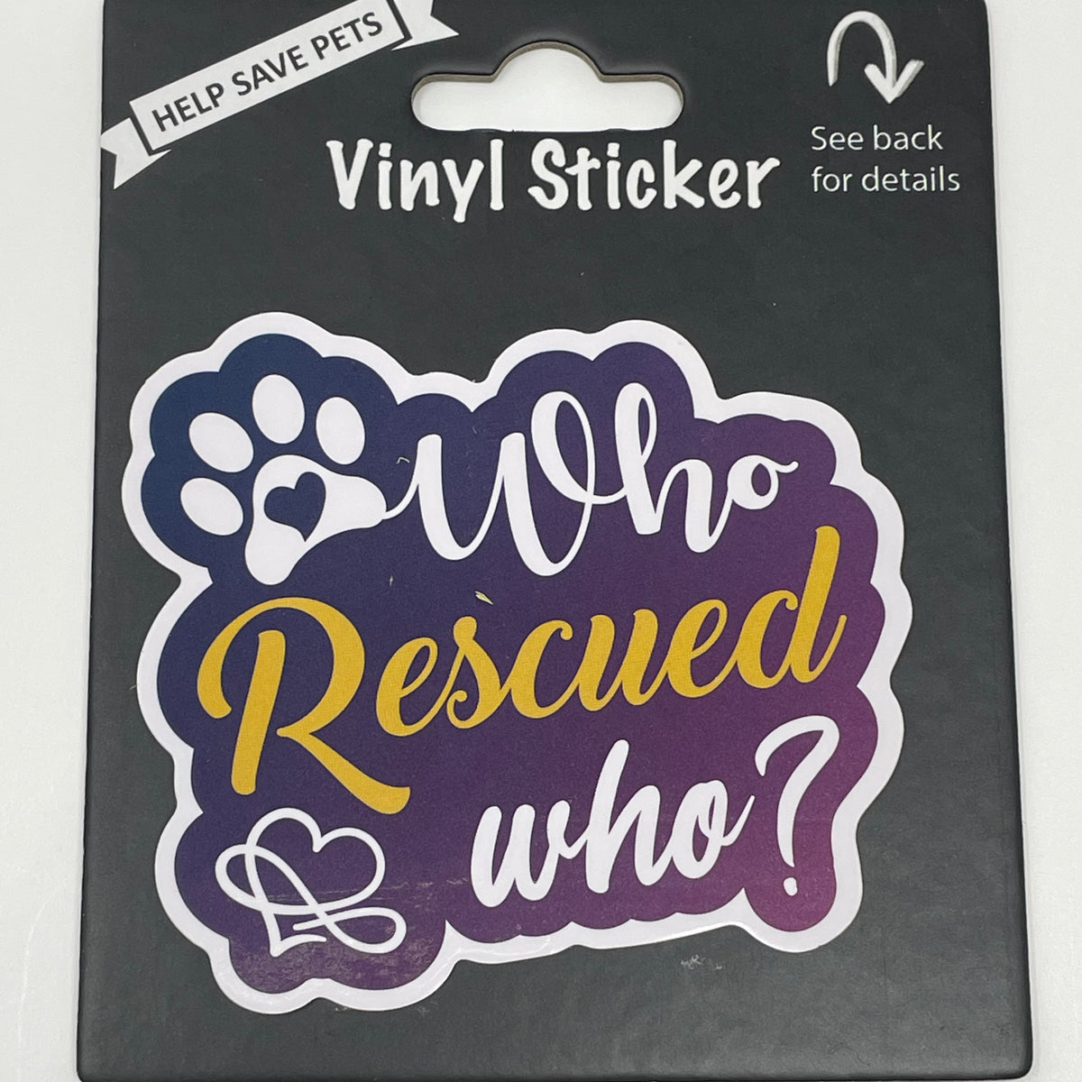 Dog Vinyl Sticker