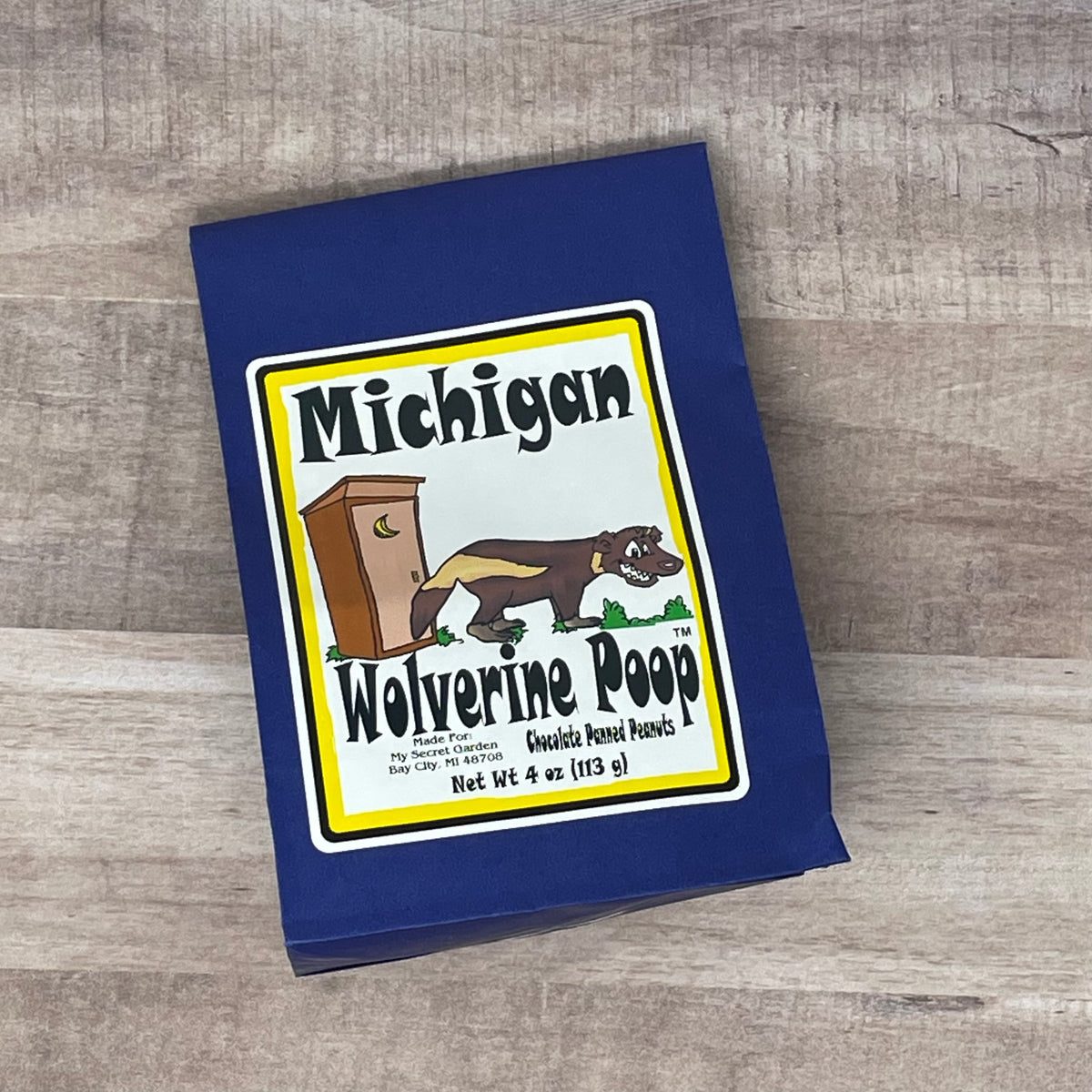 Michigan Wolverine Poop Chocolate Panned Peanuts