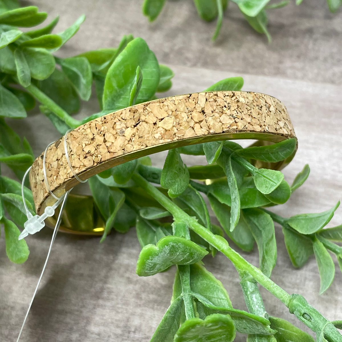 Cork Cuff Bracelet