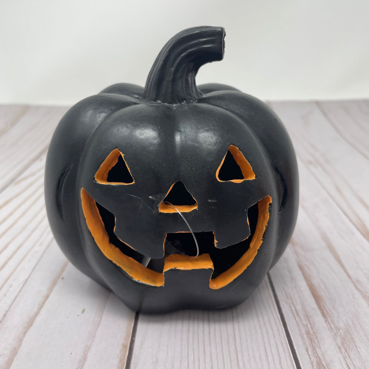 5&quot; Light-Up Resin Jack-O-Lantern
