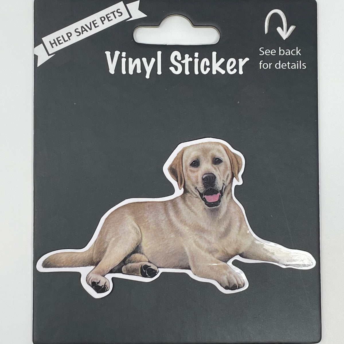 Dog Vinyl Sticker - My Secret Garden