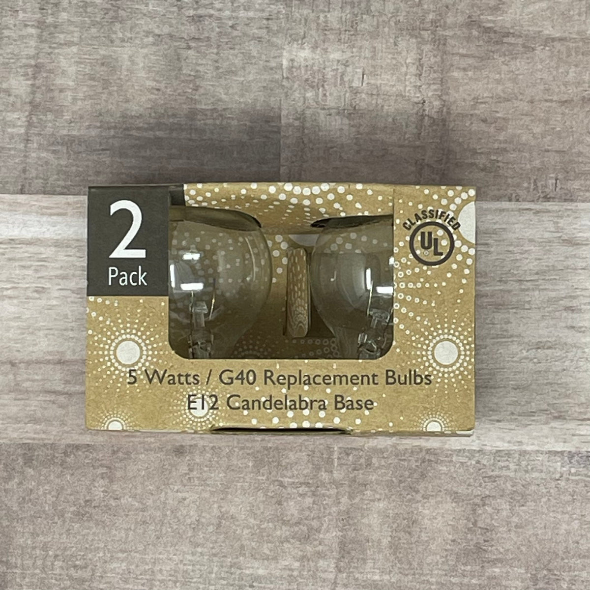 2 Pack Replacement Bulbs for String Lights