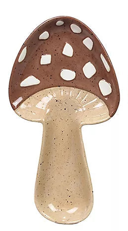 Ceramic Mushroom Shaped Spoon Rest