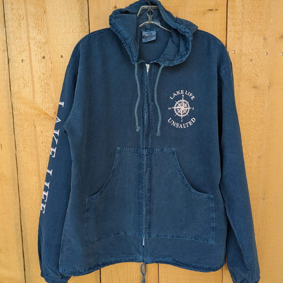 Lake Life Unsalted White Hoodie
