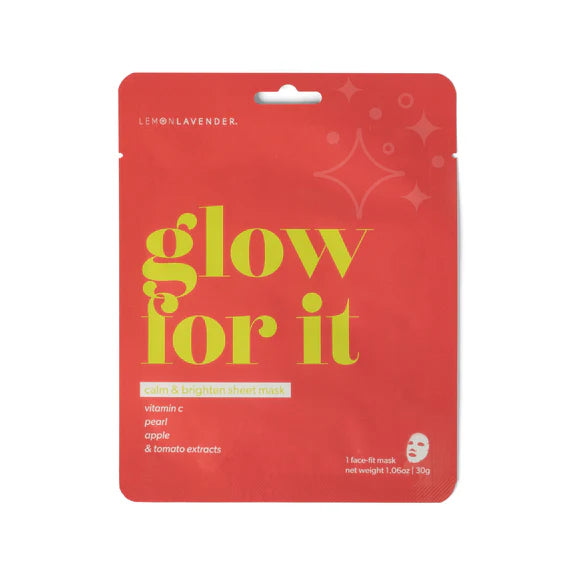Glow For It Sheet Dreams Face Mask