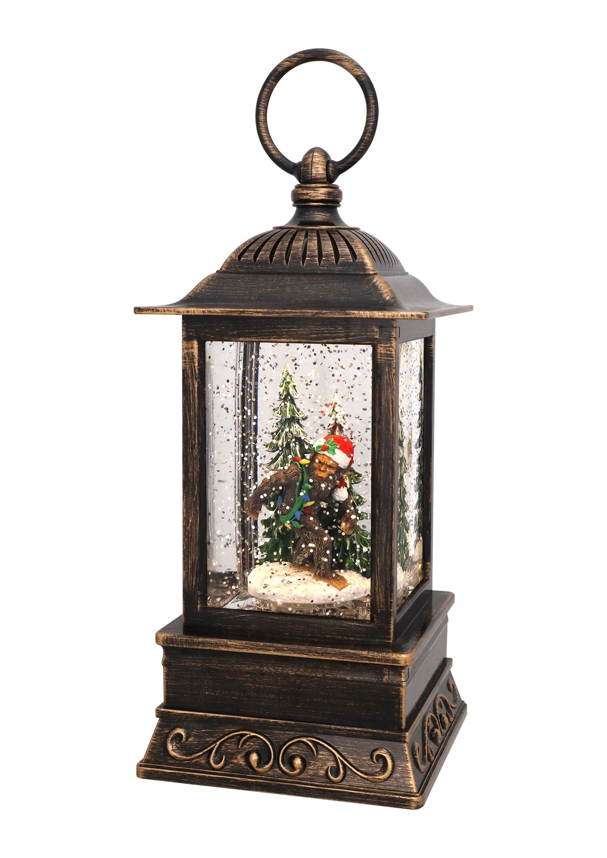 Mythical Christmas Glitter Lantern