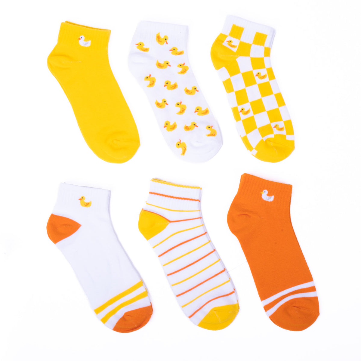 Ladies 6 Pair Low Cut Socks