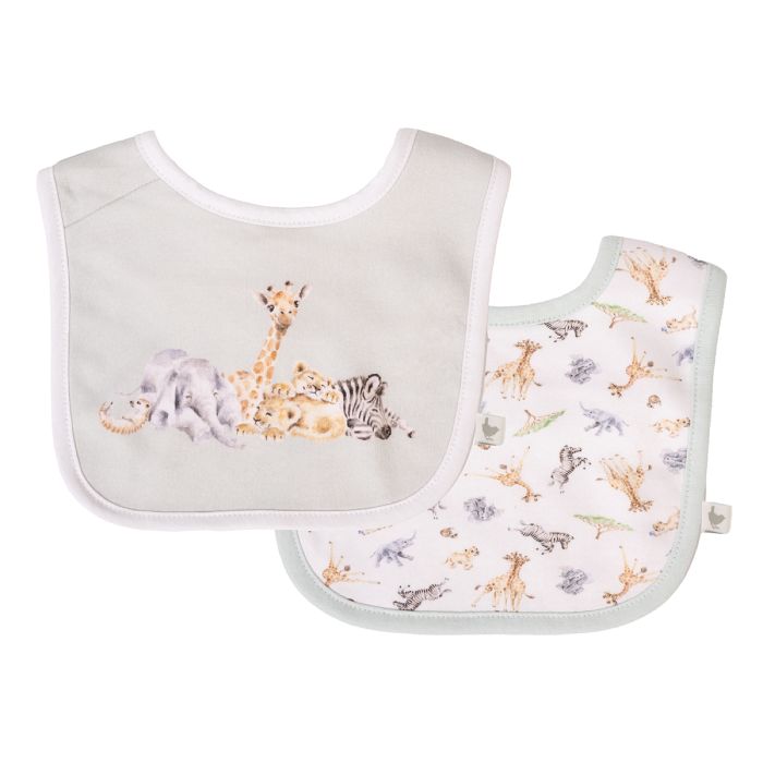 Little Savannah Baby Bib Gift Set