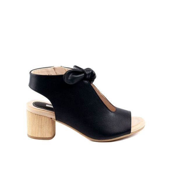 Kimora Black High Heel Sandals