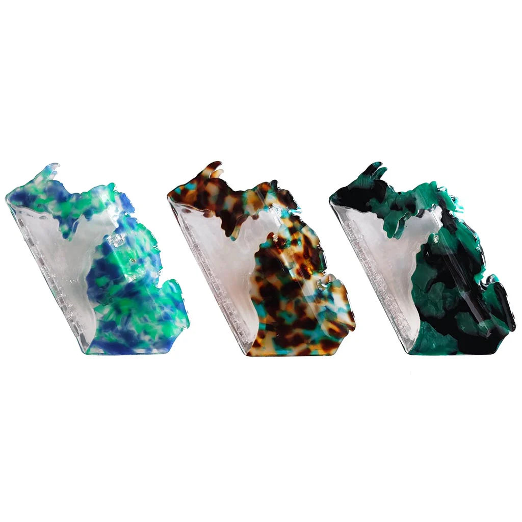 Michigan Silhouette Hair Claw