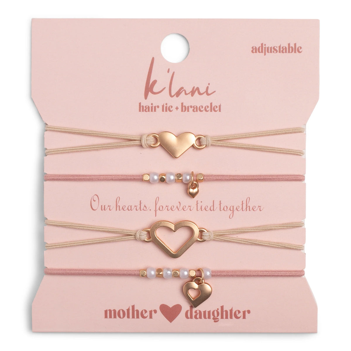 Mother & Daughter: Adjustable Hair + Wrist Band