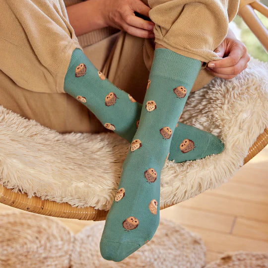 You&#39;re A Hoot - Socks That Protect Owls