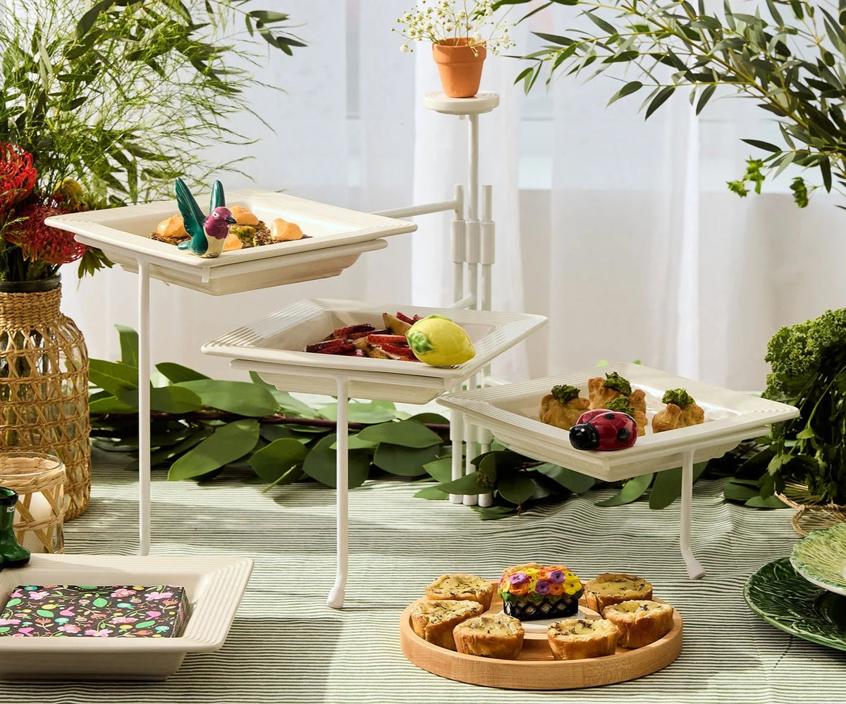 Square Triple Tier Stand