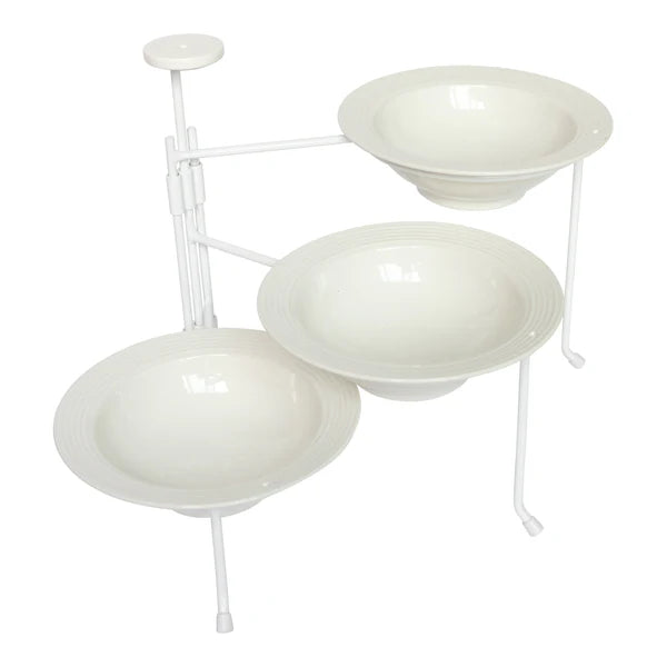 Round Triple Tier Stand