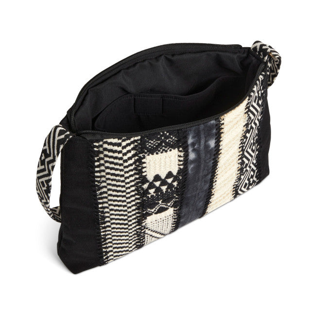 Your Journey Black &amp; Cream Crossbody Bag