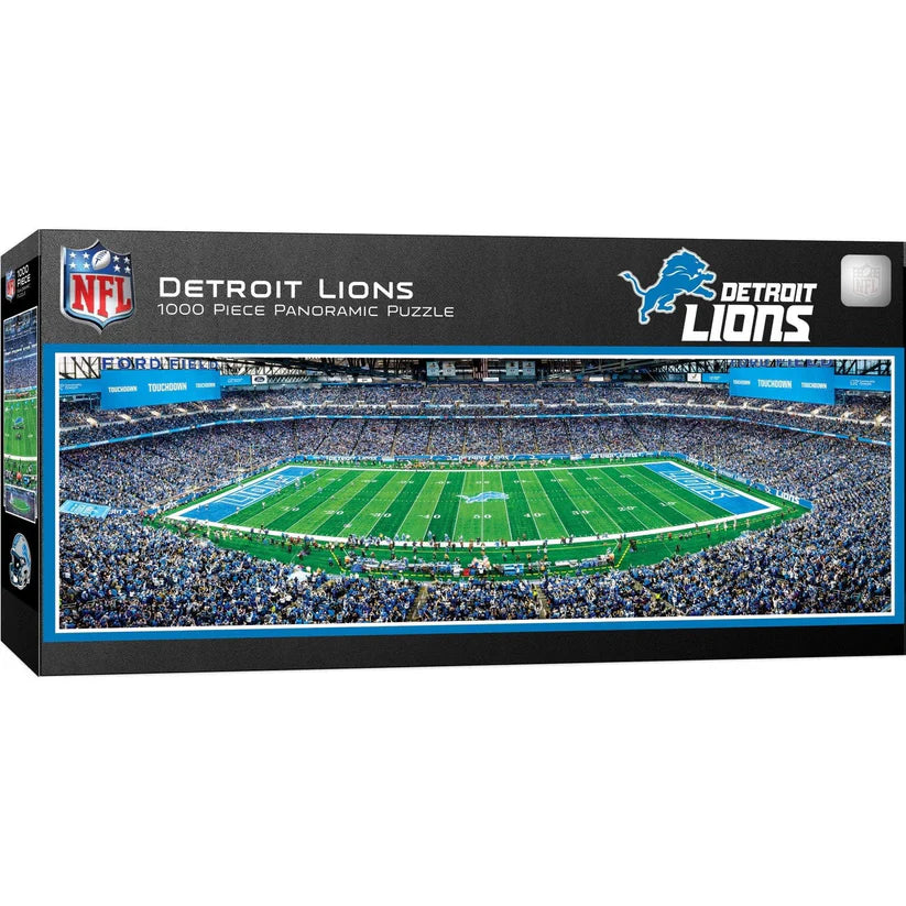 Detroit Lions Panoramic 1000 pc Puzzle