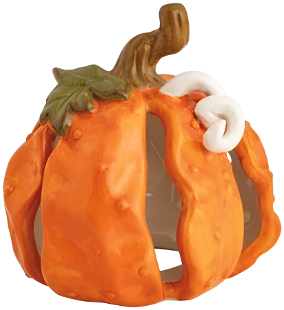 Mud Pie Textured Stoneware Pumpkin