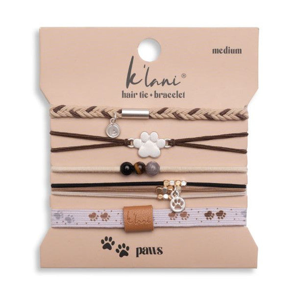 Paws: Hair + Tie Bracelets