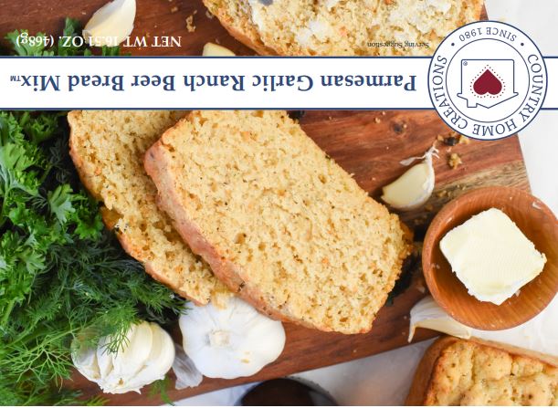 Parmesan Garlic Ranch Beer Bread Mix