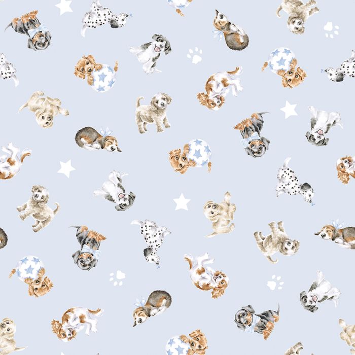 Little Paws Placement Print Babygrow