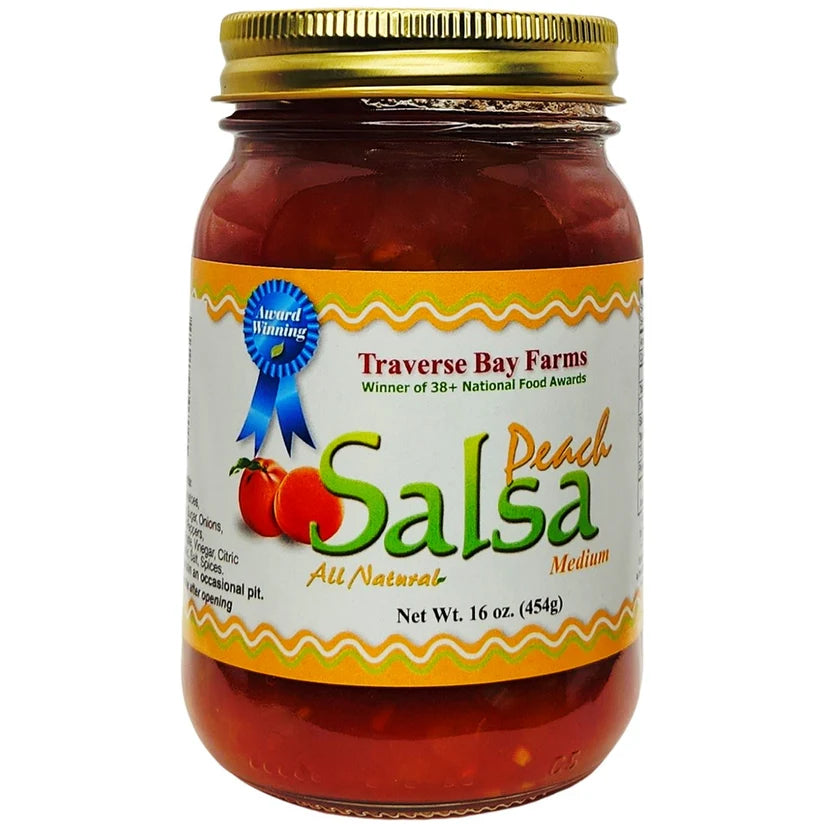 Peach Salsa - Medium 16oz