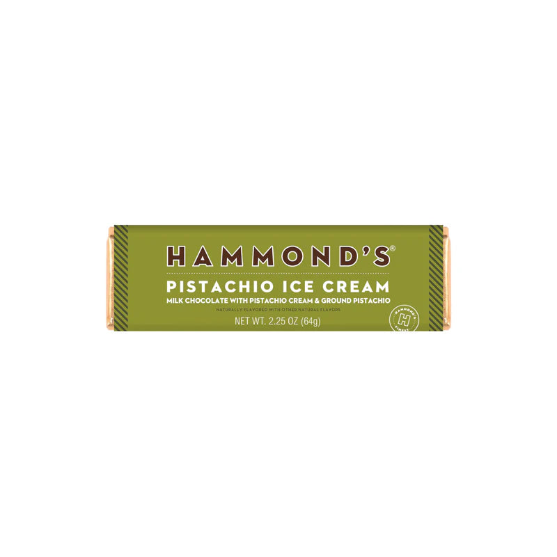 Hammond's Pistachio Ice Cream Candy Bar