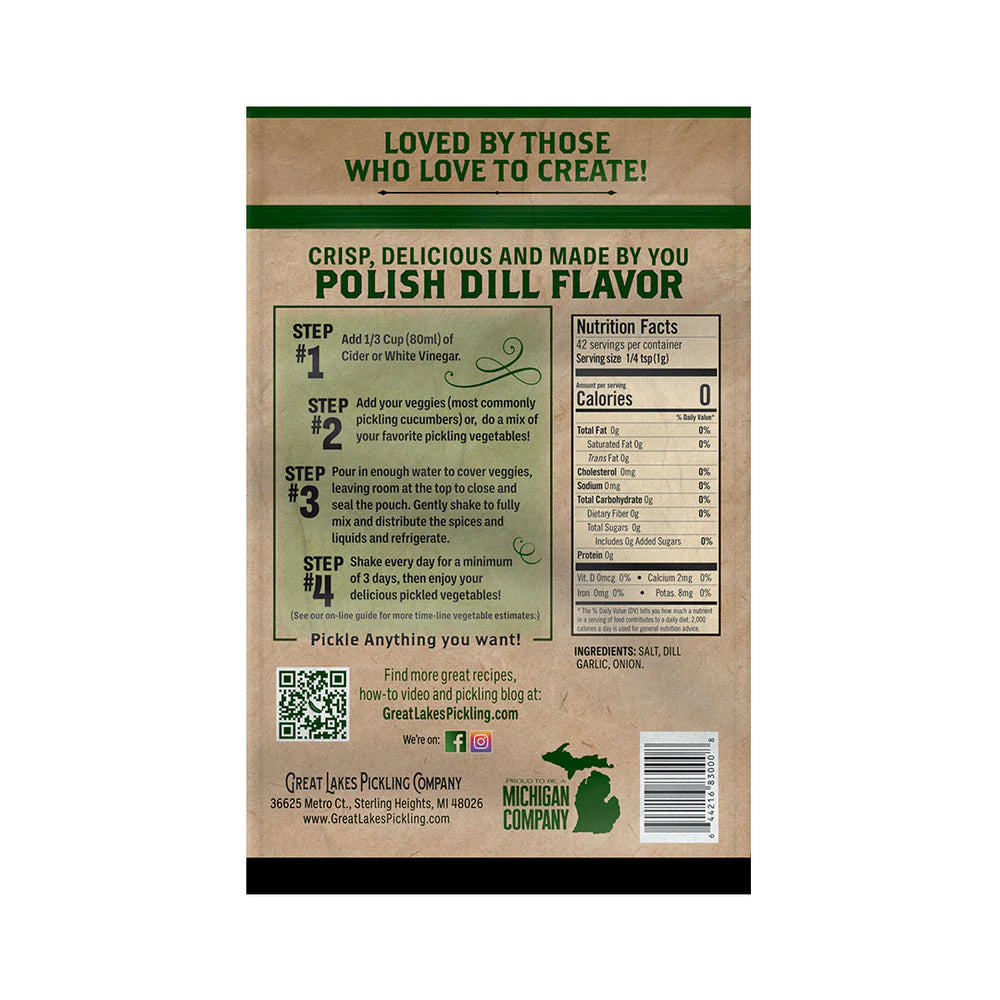 Great Lakes Pickling Mix
