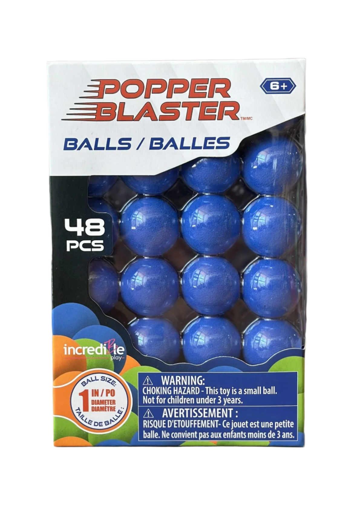 Popper Blasters 48pc Refill Balls