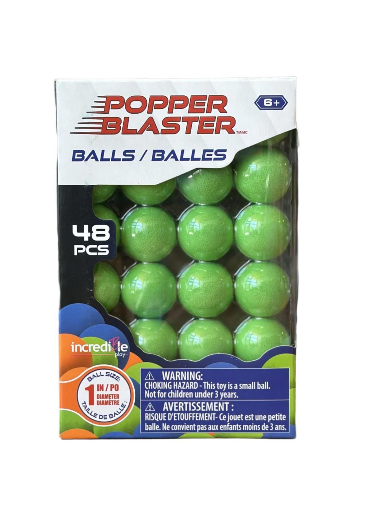Popper Blasters 48pc Refill Balls